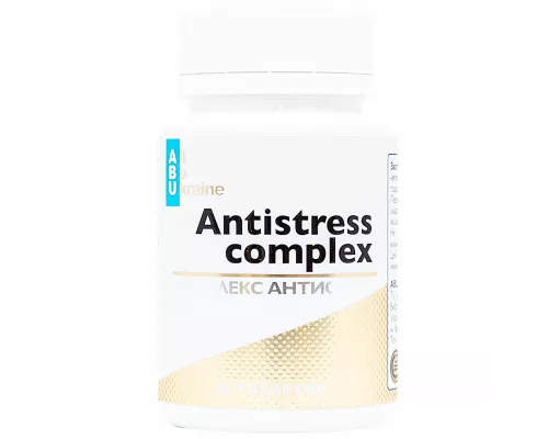 ABU, Antistress Complex, комплекс антистресс, таблетки, №60 | интернет-аптека Farmaco.ua