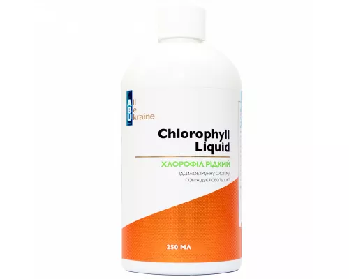 ABU, Chlorophyll Liquid, хлорофилл жидкий, 250 мл | интернет-аптека Farmaco.ua