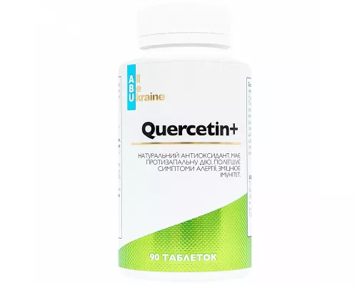 ABU, Quercetin+, кверцетин, таблетки, №90 | интернет-аптека Farmaco.ua