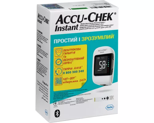 Accu-Chek Instant, глюкометр | интернет-аптека Farmaco.ua