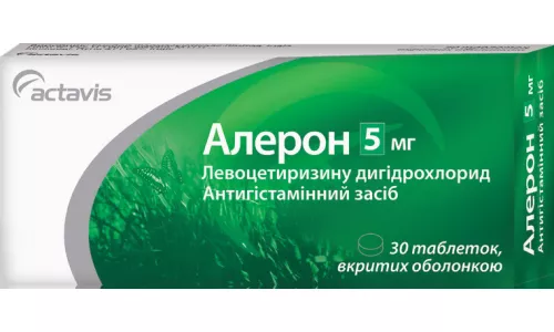 Алерон,таблетки вкриті оболонкою, 5 мг, №30 | интернет-аптека Farmaco.ua