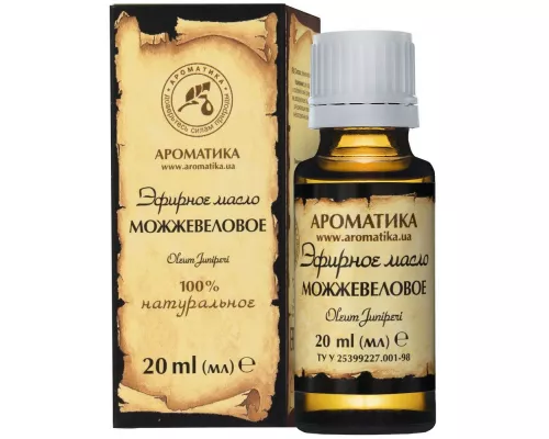 Можжевеловое эфирное масло, 20 мл | интернет-аптека Farmaco.ua