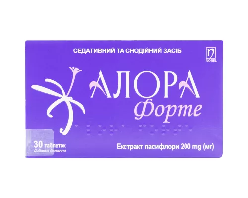 Алора Форте, таблетки вкриті оболонкою, 420 мг, №30 | интернет-аптека Farmaco.ua