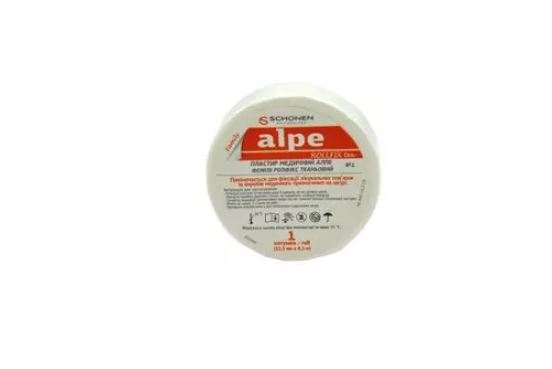 Alpe Family Rollfix, пластир, на тканинній основі, 12.5 мм х 4.5 м, №1 | интернет-аптека Farmaco.ua