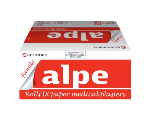 Alpe Family Rollfix, пластир, паперовий, 25 мм х 4.5 м, №1 | интернет-аптека Farmaco.ua