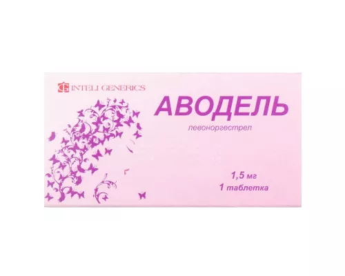 Аводель, таблетки, 1.5 мг, №1 | интернет-аптека Farmaco.ua