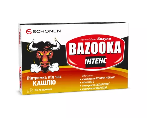 Базука Интенс, леденцы, №24 | интернет-аптека Farmaco.ua
