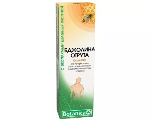 Бджолина отрута, бальзам з екстрактом цілющий рослин, 100 мл | интернет-аптека Farmaco.ua