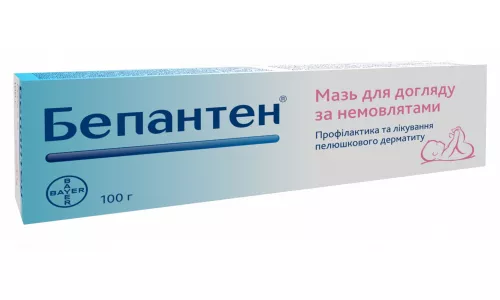 Бепантен, мазь для зовнішнього застосування, туба 100 г, №1, 5% | интернет-аптека Farmaco.ua