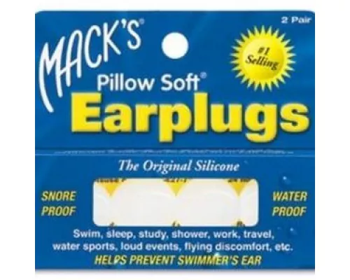 Pillow Soft, беруши для ушей, силиконовые, белые, №2/5 | интернет-аптека Farmaco.ua