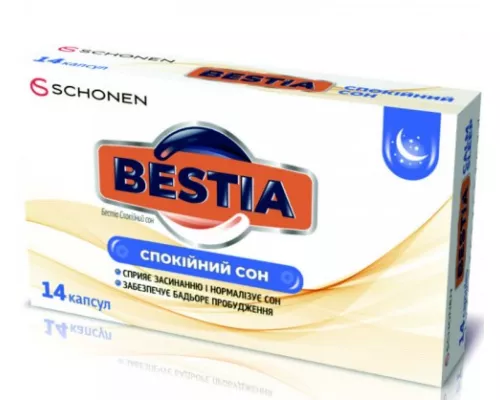 Bestia Спокойный сон, капсулы, №14 | интернет-аптека Farmaco.ua