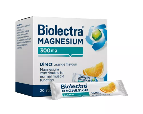 Біолектра Магнезіум Директ, зі смаком апельсина, пакет, №20 | интернет-аптека Farmaco.ua