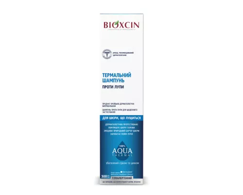Bioxsine Aqua Thermal, шампунь термальний проти лупи, 300 мл | интернет-аптека Farmaco.ua