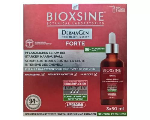 Bioxsine DermaGen, сироватка проти випадіння волосся, для всіх типів, флакон 50 мл, №3 | интернет-аптека Farmaco.ua