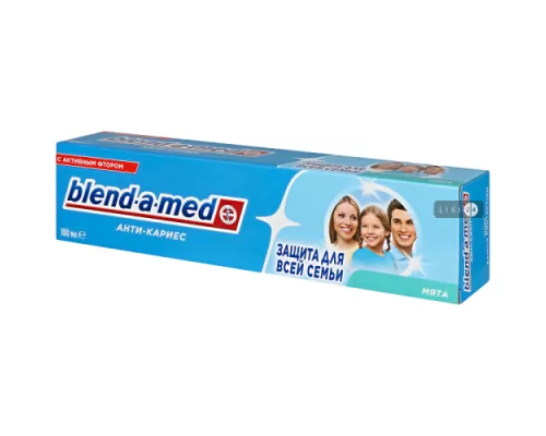 Blend-a-med Анти-карієс Mint, паста зубна, 100 мл | интернет-аптека Farmaco.ua