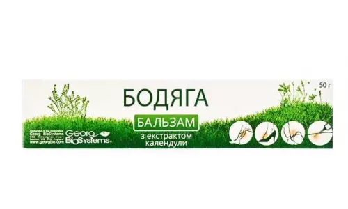 Бодяга, бальзам з екстрактом календули, туба 50 г | интернет-аптека Farmaco.ua