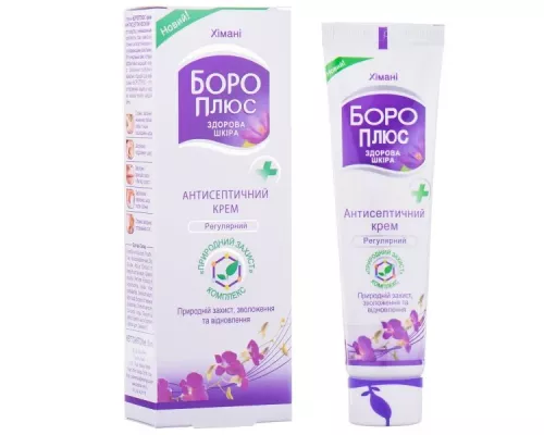 Боро Плюс здоровая кожа, крем антисептический без запаха, 50 мл | интернет-аптека Farmaco.ua