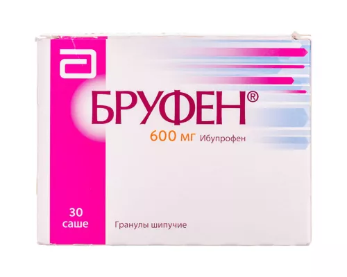 Бруфен®, гранулы шипучие, 600 мг, саше, №30 | интернет-аптека Farmaco.ua