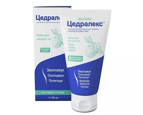 Цедралекс, крем для легкості ніг, 150 мл | интернет-аптека Farmaco.ua
