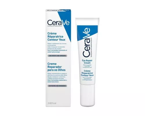 CeraVe, крем, для шкіри навколо очей, 14 мл | интернет-аптека Farmaco.ua
