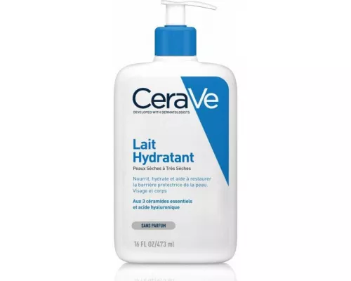 CeraVe, молочко, увлажняющее, для сухой/очень сухой кожи лица/тела, 473 мл | интернет-аптека Farmaco.ua
