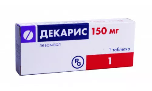 Декарис, таблетки, 150 мг, №1 | интернет-аптека Farmaco.ua