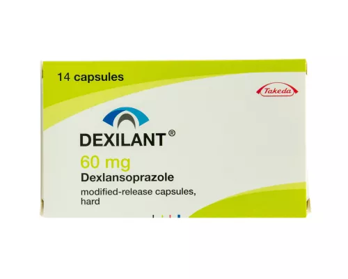 Дексілант, капсули тверді з модифікованим вивільненням, 60 мг, №14 | интернет-аптека Farmaco.ua