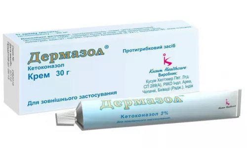 Дермазол, крем, 30 г, 2% | интернет-аптека Farmaco.ua
