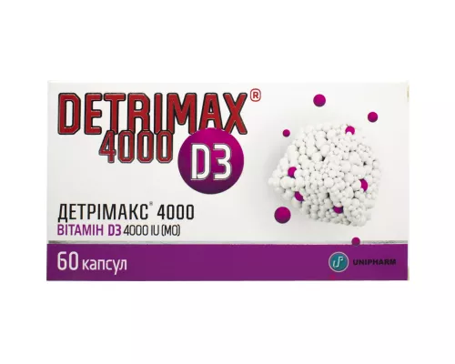 Детрімакс 4000, капсули, №60 | интернет-аптека Farmaco.ua