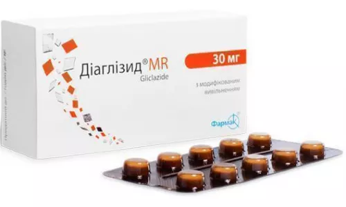 Диаглизид® MR, таблетки с модифицированным освобождением, 30 мг, №60 | интернет-аптека Farmaco.ua