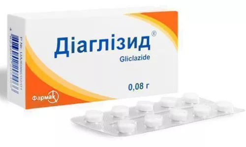 Диаглизид®, таблетки, 80 мг, №60 (10х6) | интернет-аптека Farmaco.ua