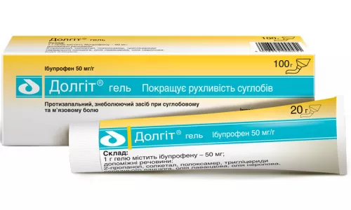 Долгіт, гель, туба 100 г | интернет-аптека Farmaco.ua