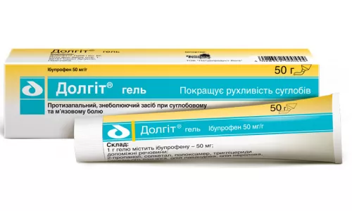 Долгит, гель, туба 50 г | интернет-аптека Farmaco.ua