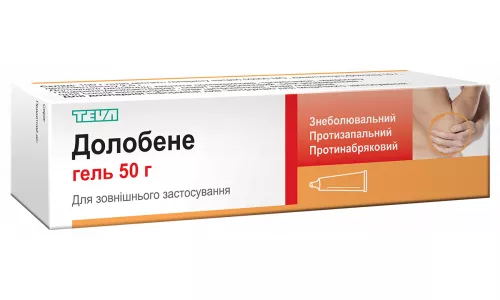 Долобене, гель, туба 50 г | интернет-аптека Farmaco.ua
