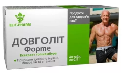 Довголіт Форте, таблетки, 0.5 г, №40 | интернет-аптека Farmaco.ua