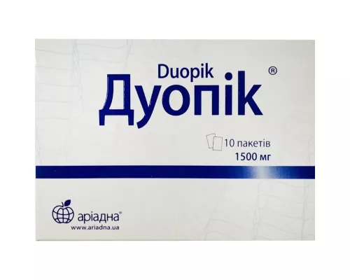 Дуопік, порошок, пакет 1.5 г, №10 | интернет-аптека Farmaco.ua