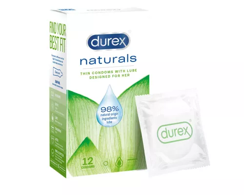 Durex Naturals, презервативи тонкі, №12 | интернет-аптека Farmaco.ua