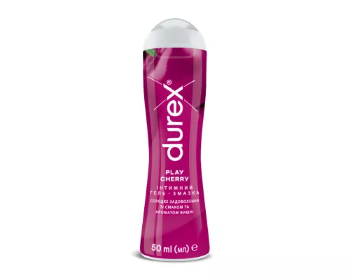 Durex Play Cherry, гель-змазка інтимна, 50 мл | интернет-аптека Farmaco.ua