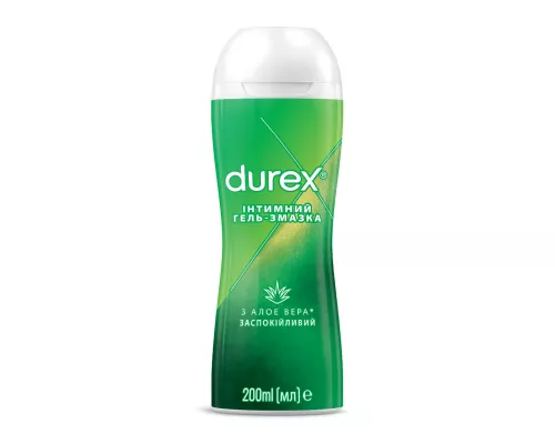 Durex Play Massage 2 in 1 With Aloe vera, гель-змазка інтимна, 200 мл | интернет-аптека Farmaco.ua