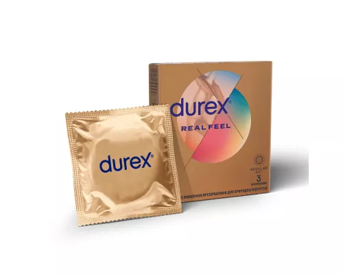 Durex Real Feel, презервативи, №3 | интернет-аптека Farmaco.ua