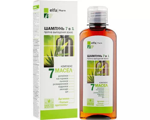 Elfa Pharm 7 олій, шампунь 7 в 1, 200 мл | интернет-аптека Farmaco.ua
