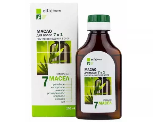 Elfa Pharm 7 олій, шампунь 7 в 1, 100 мл | интернет-аптека Farmaco.ua
