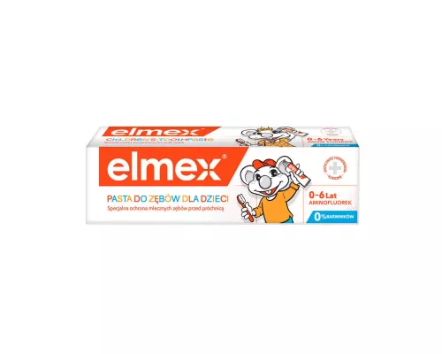 Elmex, паста зубна для дітей, від 0 до 6 років, 50 мл | интернет-аптека Farmaco.ua