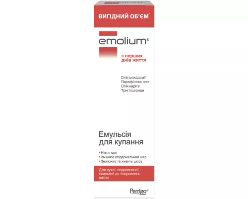 Эмолиум, эмульсия для купания, 400 мл | интернет-аптека Farmaco.ua