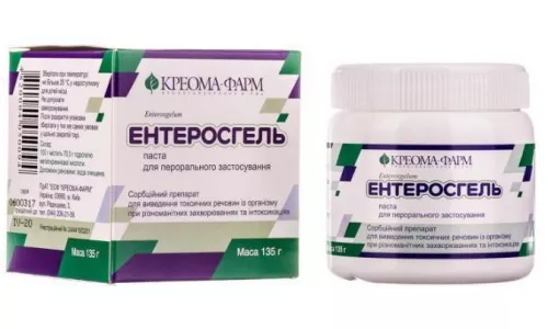 Энтеросгель, паста для перорального применения, контейнер 135 г | интернет-аптека Farmaco.ua
