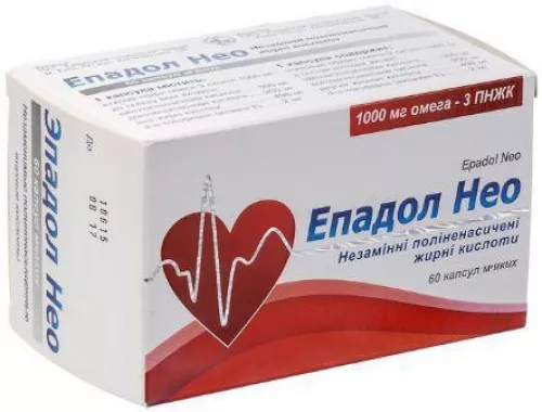 Епадол Нео, капсули 1 г, №60 (10х6) | интернет-аптека Farmaco.ua