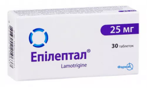 Епілептал, таблетки, 25 мг, №30 (10х3) | интернет-аптека Farmaco.ua