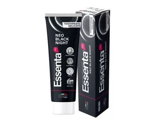 Essenta Pro Neo Black Night, зубна паста, 75 мл | интернет-аптека Farmaco.ua