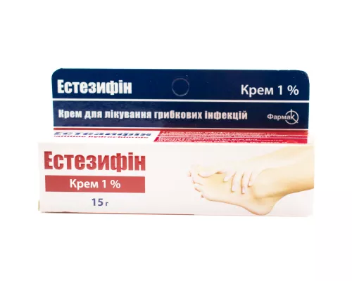 Естезифін, крем, 15 г, 1% | интернет-аптека Farmaco.ua