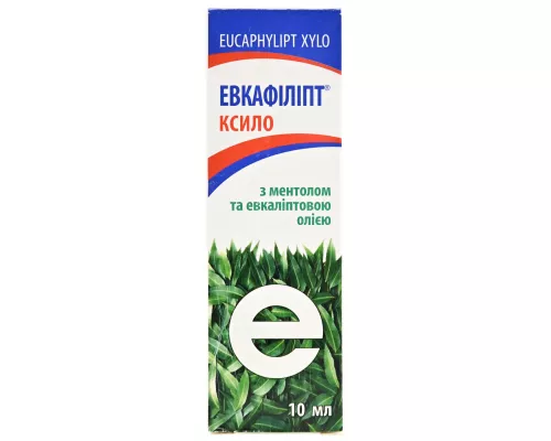 Евкафіліпт Ксило, спрей назальний, флакон 10 мл, 0.1% | интернет-аптека Farmaco.ua